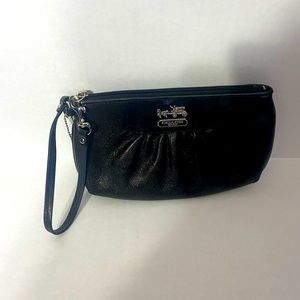 Coach Black Wristlet